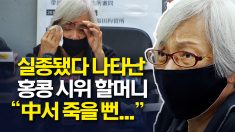 돌연 실종됐다 14개월만에 나타난 홍콩 시위 할머니