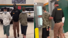 10대 소년들 ‘총기 테러 계획’ 혐의로 체포하고 얼굴 공개한 미국 경찰 (영상)