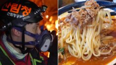 울진 산불 현장에 무료 식사 제공한 중국집 사장님이 ‘기부금’까지 전달했다