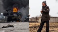 러시아 공습 위험에도 우크라이나 농부들이 소총 무장하고 ‘봄 파종’ 나선 이유