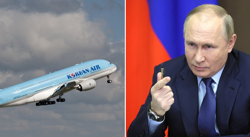 “1100억 내라” 러시아, 1년 전 일로 대한항공에 과징금 폭탄