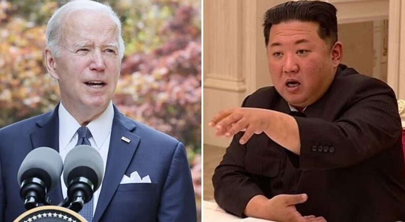 “김정은에 전할 말 있느냐” 질문에 바이든 미국 대통령이 꺼낸 두 단어