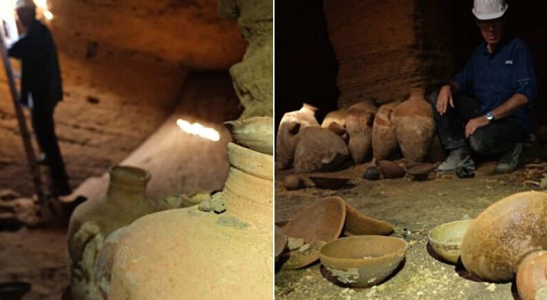 공사 중 바위 옮겼더니···이스라엘서 ‘3300년 전 고대 동굴’ 발견