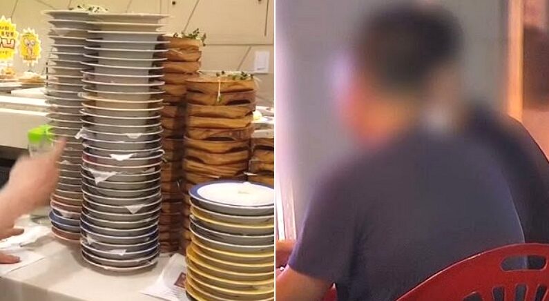 무한리필 초밥집에서 ‘170접시’ 먹고 쫓겨난 손님
